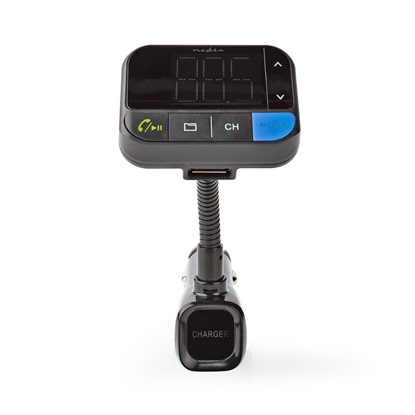 Nedis FM Transmitter Αυτοκινήτου CATR102 με Bluetooth / MicroSD (CATR102BK) (NEDCATR102BK)-NEDCATR102BK