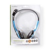 Nedis PC Headset On-Ear Stereo 2x 3.5 mm Blue (CHST100BU) (NEDCHST100BU)-NEDCHST100BU