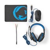 Nedis Gaming Combo Kit 3-in-1 Over Ear Gaming Headset με σύνδεση 3.5mm (GCK31100BK) (NEDGCK31100BK)-NEDGCK31100BK