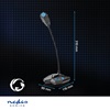 Nedis Desktop Gaming Microphone USB Black/Blue με Σύνδεση USB (GMICGU100BK) (NEDGMICGU100BK)-NEDGMICGU100BK