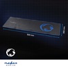 Nedis Anti-Skid and Waterproof Base Gaming Mouse Pad XXL 920mm Μαύρο (GMPD300BK) (NEDGMPD300BK)-NEDGMPD300BK