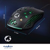 Nedis RGB Gaming Ποντίκι 7200 DPI Μαύρο (GMWD410BK) (NEDGMWD410BK)-NEDGMWD410BK