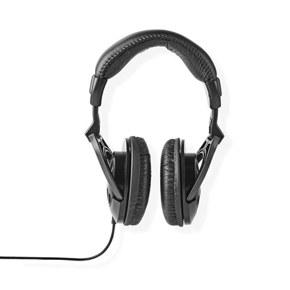 Nedis Over-Ear Wired Headphones Black (HPWD3200BK) (NEDHPWD3200BK)-NEDHPWD3200BK