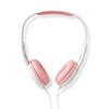 Nedis On-Ear Wired Headphones 3.5 mm Pink (HPWD4200PK) (NEDHPWD4200PK)-NEDHPWD4200PK