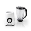 Nedis Μπλέντερ για Smoothies με Γυάλινη Κανάτα 1.5lt 800W Λευκό-NEDKABL300CWT