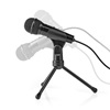 Nedis Wired Microphone Off με Καρφί 3.5mm (MICTJ100BK) (NEDMICTJ100BK)-NEDMICTJ100BK