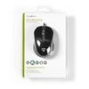 Nedis Wired Desktop Mouse Ενσύρματο Ποντίκι Μαύρο (MSWD300BK) (NEDMSWD300BK)-NEDMSWD300BK