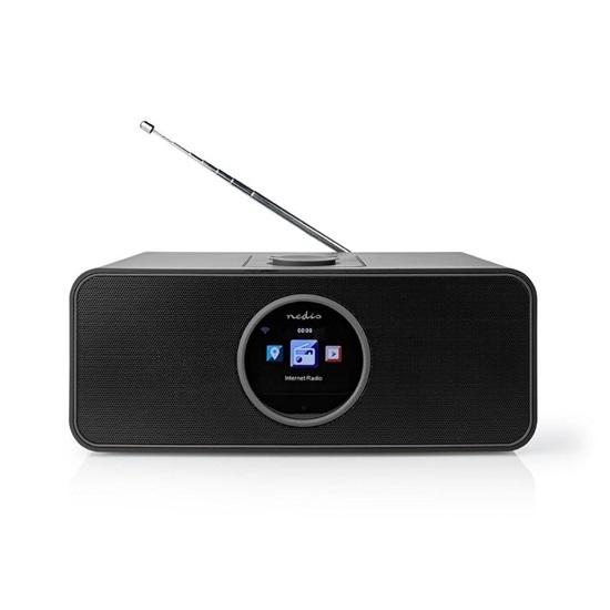 Nedis Επιτραπέζιο Ραδιόφωνο Ρεύματος με Bluetooth και USB Μαύρο (RDIN4000BK) (NEDRDIN4000BK)-NEDRDIN4000BK