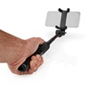 Nedis Selfie Stick Τρίποδο Κινητού με Bluetooth Μαύρο (SEST250BK) (NEDSEST250BK)-NEDSEST250BK