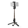Nedis Selfie Stick Τρίποδο Κινητού με Bluetooth Μαύρο (SEST250BK) (NEDSEST250BK)-NEDSEST250BK
