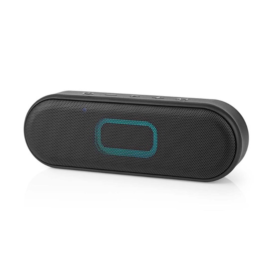 Nedis Ηχείο Bluetooth 16W με Διάρκεια Μπαταρίας έως 12 ώρες Μαύρο (SPBT3600BK) (NEDSPBT3600BK)-NEDSPBT3600BK