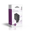 Nedis Φορτιστής Χωρίς Καλώδιο με Θύρα USB-A και Θύρα USB-C 45W Power Delivery Μαύρος (WCPD45W100) (NEDWCPD45W100BK)-NEDWCPD45W100BK