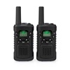 Nedis Walkie Talkie με Μονόχρωμη Οθόνη Σετ 2τμχ (WLTK0610BK) (NEDWLTK0610BK)-NEDWLTK0610BK