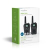 Nedis Walkie Talkie Σετ 2τμχ (WLTK1000BK) (NEDWLTK1000BK)-NEDWLTK1000BK