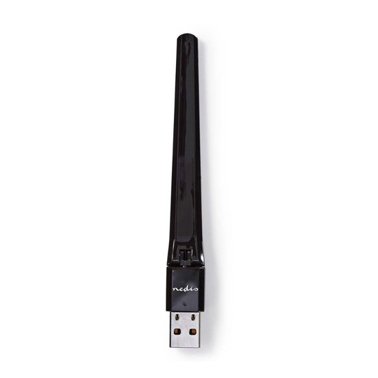 Nedis Ασύρματος USB Αντάπτορας Δικτύου 600Mbps (WSNWA600BK) (NEDWSNWA600BK)-NEDWSNWA600BK