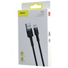 Baseus Cafule Micro USB cable 2.4A 1m Gray + Black (CAMKLF-BG1) (BASCAMKLF-BG1)-BASCAMKLF-BG1