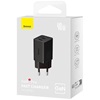 Baseus Wall Charger GaN5 40W, 2x USB C Black) (CCGP180101) (BASCCGP180101)-BASCCGP180101