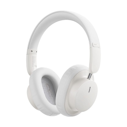 Baseus Wireless Headphones Bowie White (NGTD030102) (BASNGTD030102)-BASNGTD030102