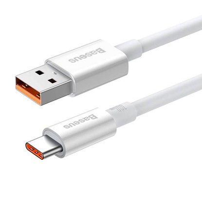 Baseus Cable USB to USB-C Superior 100W 2m White (P10320102214-03) (BASP10320102214-03)-BASP10320102214-03