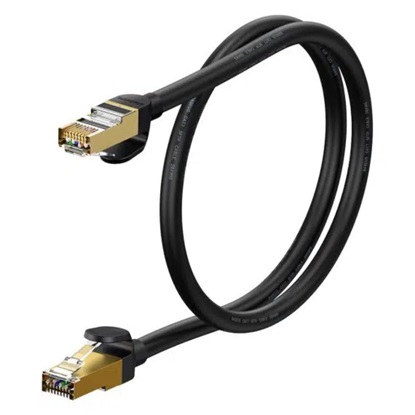 Baseus Ethernet RJ45 10Gbps 0.5m Black (WKJS010001) (BASWKJS010001)-BASWKJS010001