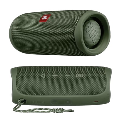 JBL Flip5 Portable Bluetooth Speaker Forest Green (JBLFLIP5GREN)-JBLFLIP5GREN