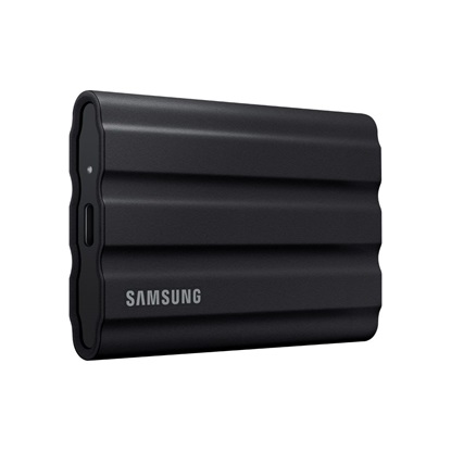 Samsung Portable SSD T7 Shield 4TB; encrypted; USB 3.2 Gen 2; 1050 MB/s black (MU-PE4T0S/EU) (SAMMU-PE4T0SEU)-SAMMU-PE4T0SEU