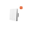 Gosund SW9 Χωνευτός Διακόπτης Τοίχου Wi-Fi για Έλεγχο Φωτισμού με Πλαίσιο και Δύο Πλήκτρα Λευκός (SW9) (GOSSW9)-GOSSW9
