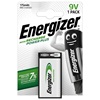 Energizer Power Plus Επαναφορτιζόμενη Μπαταρία 9V Ni-MH 175mAh 1τμχ (4956130) (ENE4956130)-ENE4956130