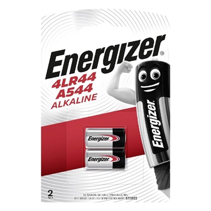 Energizer Αλκαλικές Μπαταρίες 4LR44 6V 2τμχ (9015456) (ENE9015456)-ENE9015456