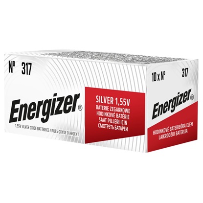 Energizer 317 Μπαταρία Silver Oxide Ρολογιών SR516 1.55V 1τμχ (9282212) (ENE9282212)-ENE9282212