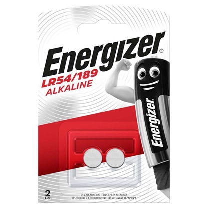 Energizer 189 Αλκαλικές Μπαταρίες Ρολογιών LR54 1.5V 2τμχ (9283151) (ENE9283151)-ENE9283151