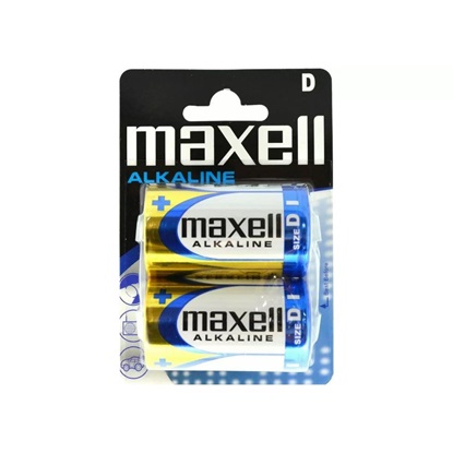 Maxell Αλκαλικές Μπαταρίες D 1.5V 2τμχ (9017590) (MAX9017590)-MAX9017590