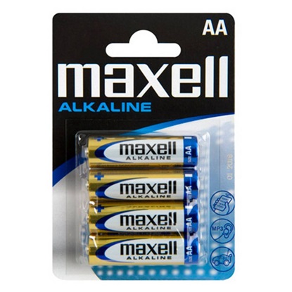 Maxell Αλκαλικές Μπαταρίες AA 1.5V 4τμχ (9044560) (MAX9044560)-MAX9044560