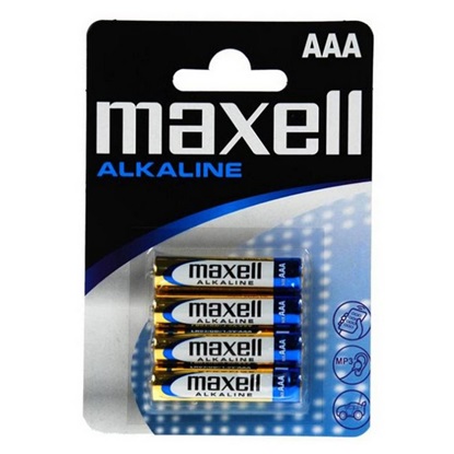 Maxell Αλκαλικές Μπαταρίες AAA 1.5V 4τμχ (9044568) (MAX9044568)-MAX9044568