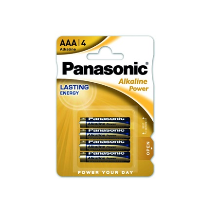 Panasonic Alkaline Power Μπαταρίες AAA 1.5V 4τμχ (9004651) (PAN9004651)-PAN9004651
