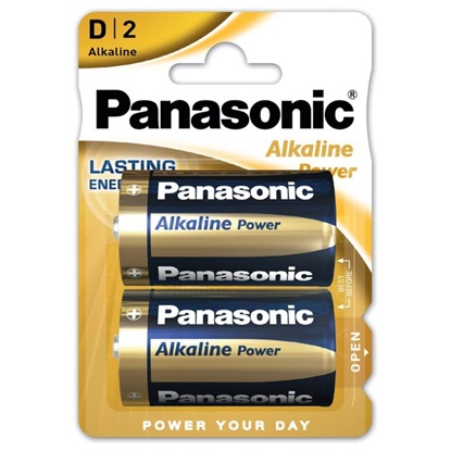 Panasonic Alkaline Power Bronze Μπαταρίες D 1.5V 2τμχ (9004755) (PAN9004755)-PAN9004755