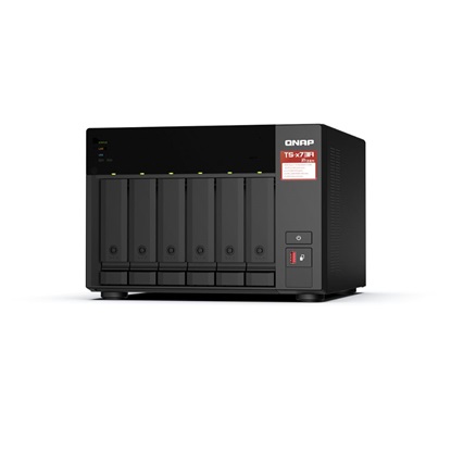 QNap TS-673A-8G NAS Tower with 6 HDD/SSD slots and 2 Ethernet ports (TS-673A-8G) (QNAPTS-673A-8G)-QNAPTS-673A-8G