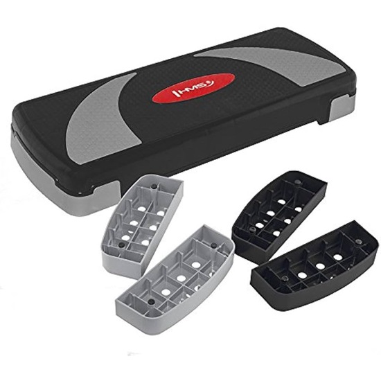 HMS Step for Aerobics Black / Grey (AS004) (HMSAS004)-HMSAS004