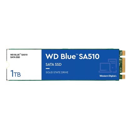 Western Digital Blue SA510 SATA SSD 1TB M.2 2280 (WDS100T3B0B)-WDS100T3B0B