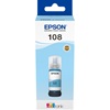 Epson 108 Inkjet Printer Cartridge Light Blue (C13T09C54A) (EPST09C54A)-EPST09C54A