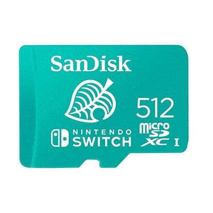 Εικόνα της Sandisk microSD 512GB Memory Card for Nintendo Switch (SDSQXAO-512G-GNCZN) (SANSDSQXAO-512G-GNCZN)