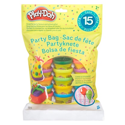 Hasbro Play-Doh 10 Βαζάκια Πλαστελίνης Party Bag για 2+ Ετών (18367EU5) (HAS18367EU5)-HAS18367EU5