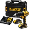 Dewalt Κρουστικό Δραπανοκατσάβιδο Μπαταρίας Brushless 18V 2x1.5Ah (DCD778S2T-QW) (DEWDCD778S2T-QW)-DEWDCD778S2T-QW