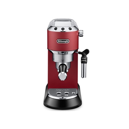Delonghi Dedica Pump Αυτόματη Μηχανή Espresso 1300W Πίεσης 15bar Κόκκινη (EC 685.R) (DLGEC685.R)-DLGEC685.R