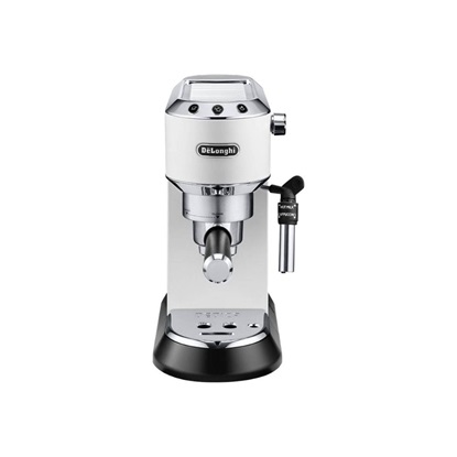 Delonghi Dedica Pump Αυτόματη Μηχανή Espresso 1300W Πίεσης 15bar Λευκή (EC 685.W) (DLGEC685.W)-DLGEC685.W