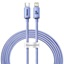 Baseus Crystal Shine Braided USB-C to Lightning Cable 20W Μωβ 2m (CAJY000305) (BASCAJY000305)-BASCAJY000305