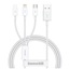 Baseus Superior Regular USB 2.0 to micro USB Cable Λευκό 1m (P10320105221-00) (BASP10320105221-00)-BASP10320105221-00