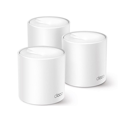 TP-LINK Deco X10 AX1500 Whole Home Mesh Wi-Fi 6 System Dual Band (2.4 & 5GHz) (DECO X10(3-PACK) (TPDECOX10-3PACK)-TPDECOX10-3PACK