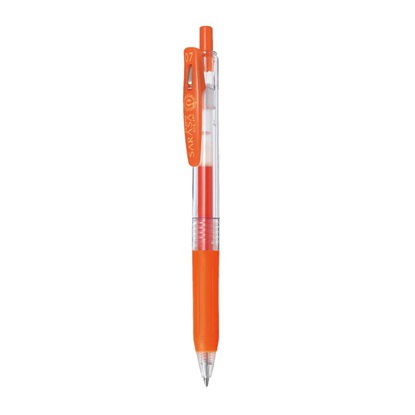 Zebra Sarasa Clip Gel Pen 0.7 Κόκκινο-Πορτοκαλί (ZB-35143) (ZEB35143)-ZEB35143