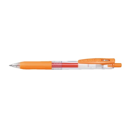 Zebra Sarasa Clip Gel Pen 0.7 Πορτοκαλί (ZB-14329) (ZEB14329)-ZEB14329